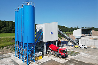 New SiteMix Concrete Batching Plant Delivered to Tillicoultry Quarries 6