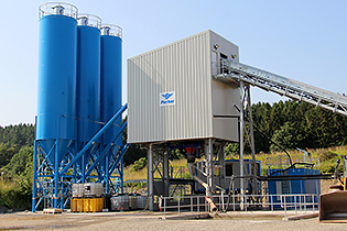 New SiteMix Concrete Batching Plant Delivered to Tillicoultry Quarries 8