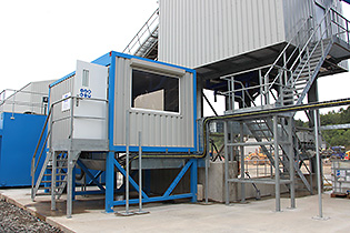 New SiteMix Concrete Batching Plant Delivered to Tillicoultry Quarries 9