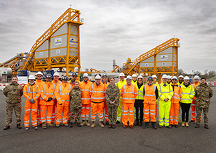 Asphalt Plant Commissioning Marks a Key Milestone at RAF Brize Norton 1